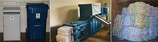 Paper Shredding Process